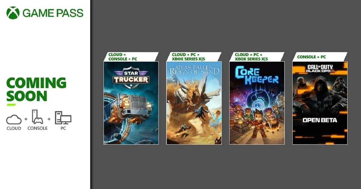 Xbox ชวนอัปเดต Game Pass พร้อมสัมผัสความมันเต็มพิกัดกับเกมใหม่มากมาย ในเดือนสิงหาคมถึงเดือนกันยายน 2567 นี้
