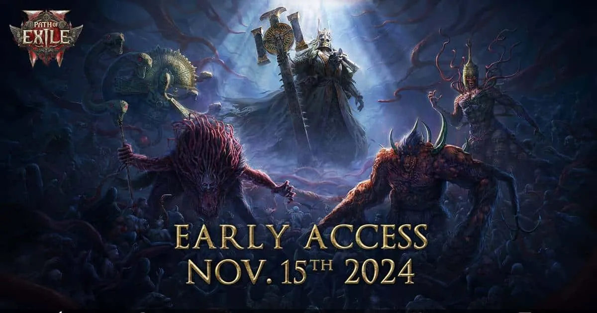 Path of Exile 2 พร้อมเปิดให้เล่นช่วง Early Access ในวันที่ 15 พฤศจิกายนนี้ เพิ่มเกมลง Wishlist เลย