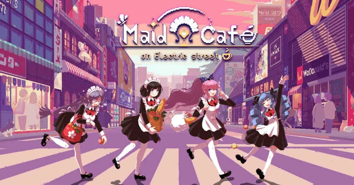 Maid Cafe on Electric Street เกมบริหารเมดคาเฟ่ สไตล์ Pixel ในสวรรค์ของเหล่าโอตาคุ วางขายแล้วบน Steam