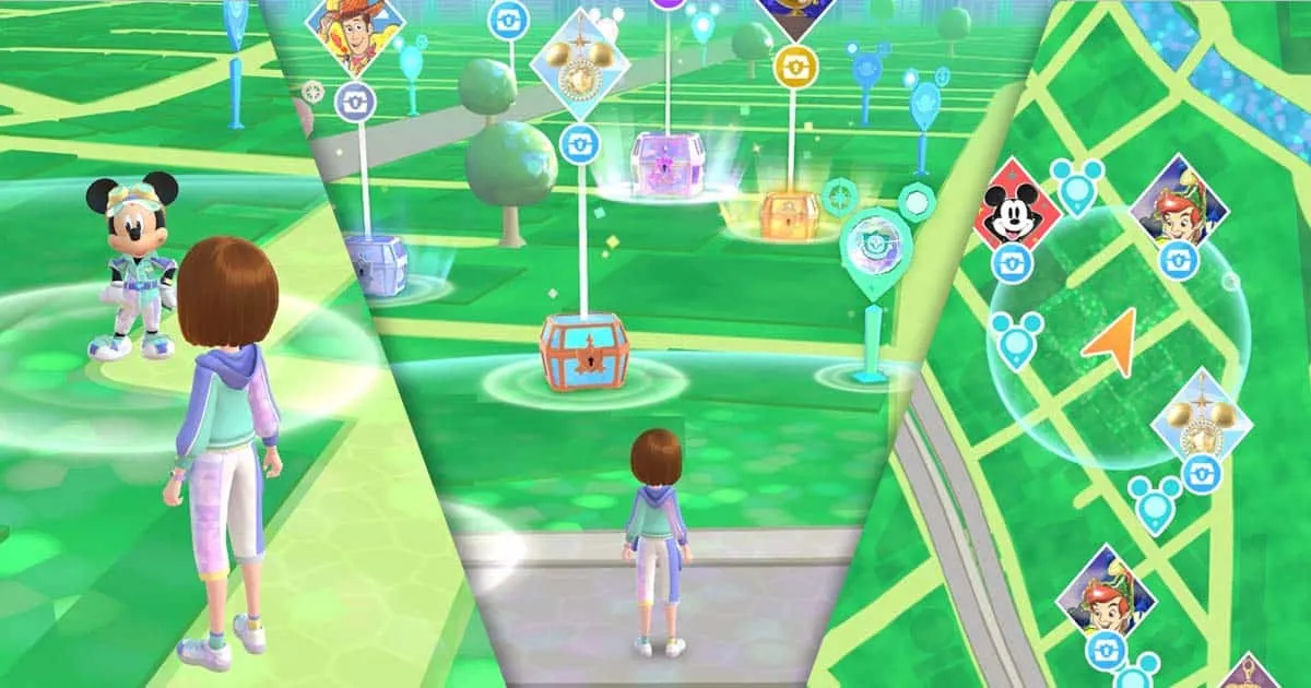Disney Step เกม AR ออกเดินทางตามหาสมบัติ เตรียมเปิดให้เล่นบนมือถือสโตร์ญี่ปุ่นฤดูใบไม้ผลิปี 2025