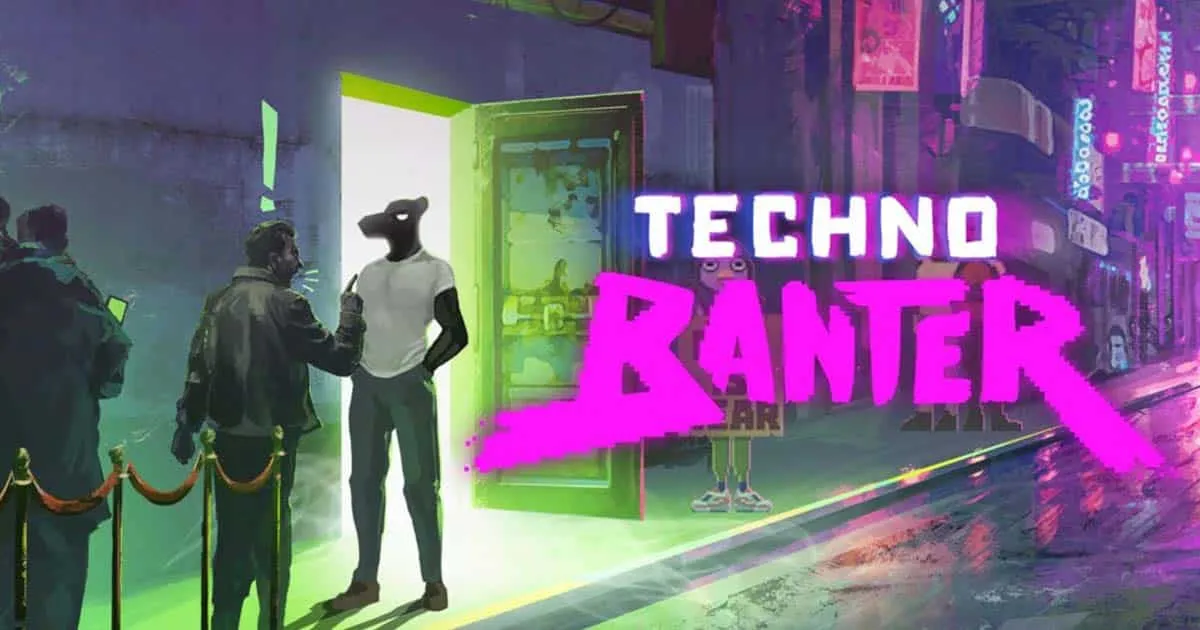 Techno Banter เกมผจญภัยเน้นเนื้อเรื่อง รับบทการ์ดยืนคุมผับเทคโน เปิดให้เล่น Demo บน Steam