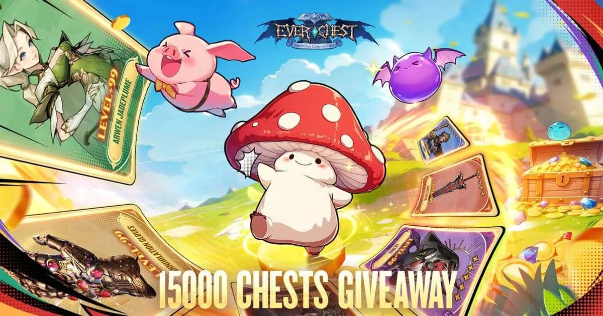 เกมมือถือแฟนตาซี Ever Chest เปิดให้บริการ พบกับการผจญภัยเปิดหีบสมบัติได้แล้ววันนี้