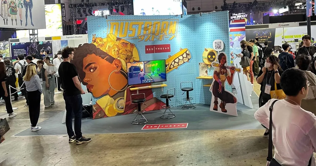เกม Dustborn ใช้เงินซื้อบูธในงาน TGS 2024 ถึง 8 หมื่นบาทแต่แทบไร้คนเหลียวแล
