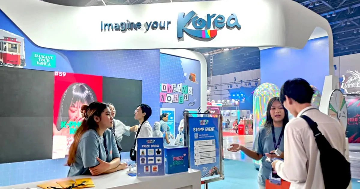 ร่วมสนุกกับกิจกรรมพร้อมรับของรางวัลติดมือกลับบ้านที่บูธ KOREANS’ KOREA ได้ที่งาน Thailand Game Show 2024!