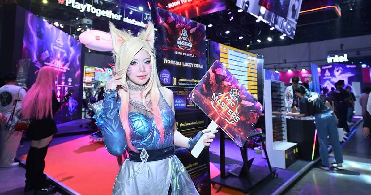 AOC เปิดบูธพร้อมกิจกรรมให้ได้ร่วมสนุกมากมาย ภายในงาน Thailand Game Show 2024