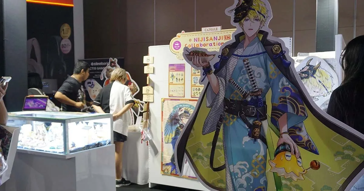 OU-EN Cafe ยกทัพสินค้าลิมิเต็ด NIJISANJI EN มาไว้ที่งาน Thailand Game Show 2024