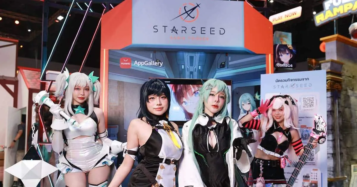 Starseed: Asnia Trigger ประกาศความสำเร็จในงาน Thailand Game Show 2024 ร่วมกับ Huawei AppGallery