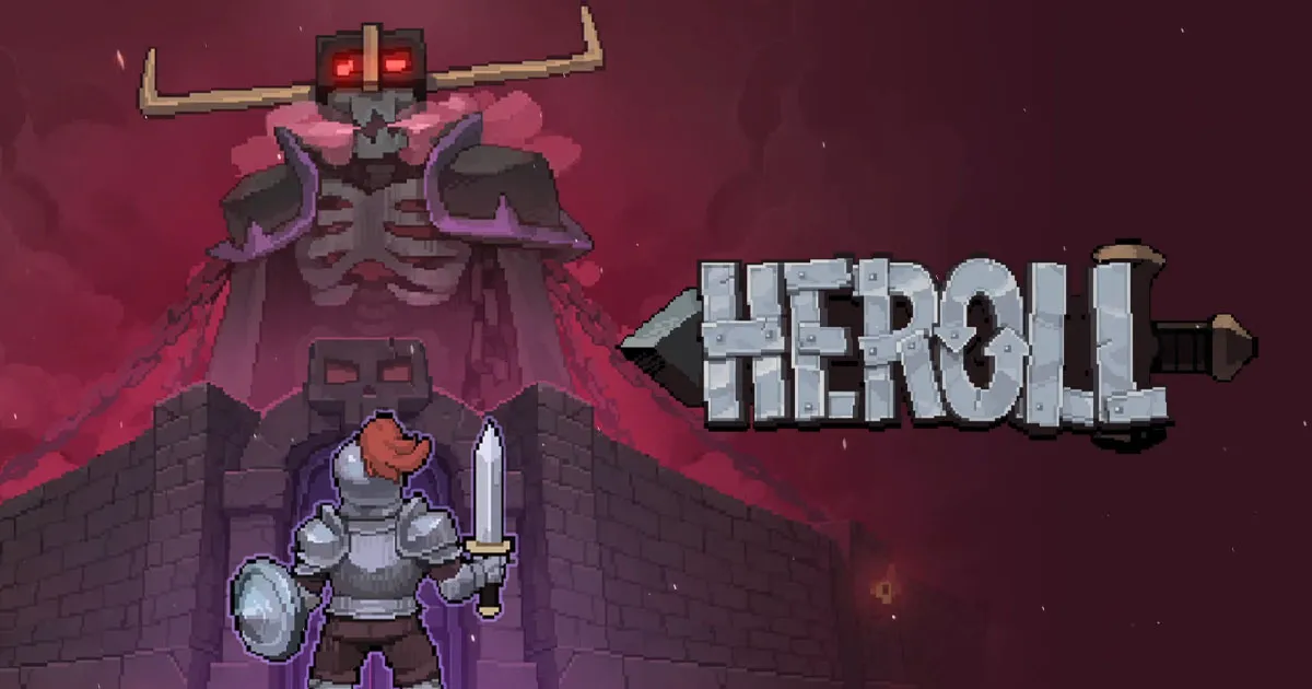 Heroll : Roguelike RPG เปิดให้ร่วมเผชิญหน้าความท้าทายและสร้างหมู่บ้านที่ถูกทำลายขึ้นใหม่อีกครั้งไปกับฮีโร่บนมือถือทั้งสองระบบ!