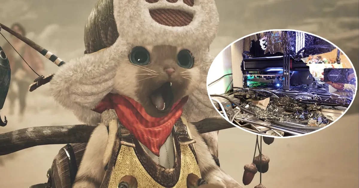 หนุ่มญี่ปุ่นเปิด Benchmark Monster Hunter Wilds แล้วคอมพิวเตอร์ระเบิด!