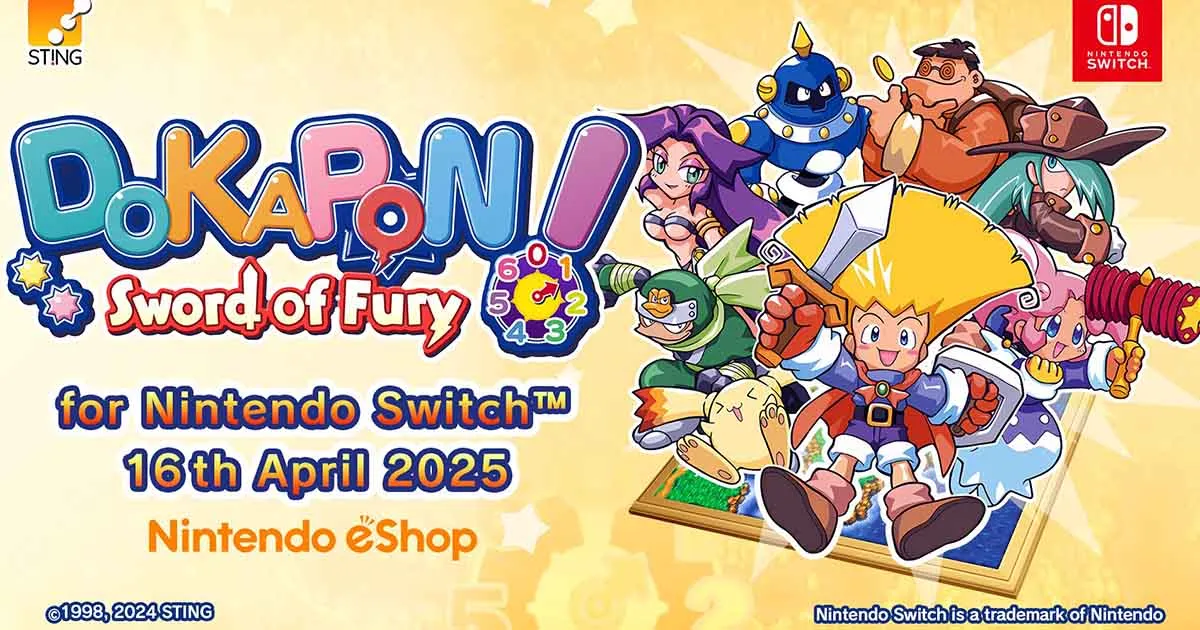 DOKAPON! Sword of Fury เกมทำลายมิตรภาพ ภาคล่าสุด ลง Switch พร้อมส่วนลด 20%