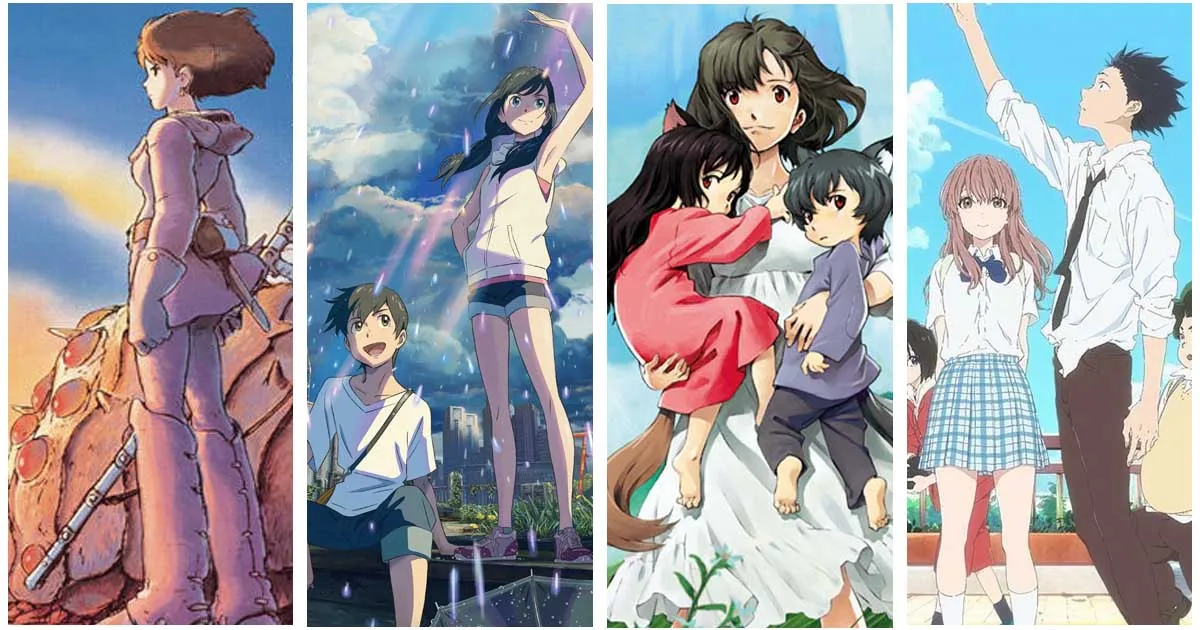 10 อันดับภาพยนตร์อนิเมชัน หนังการ์ตูน โหวตโดยแฟน ๆ ชาวญี่ปุ่น