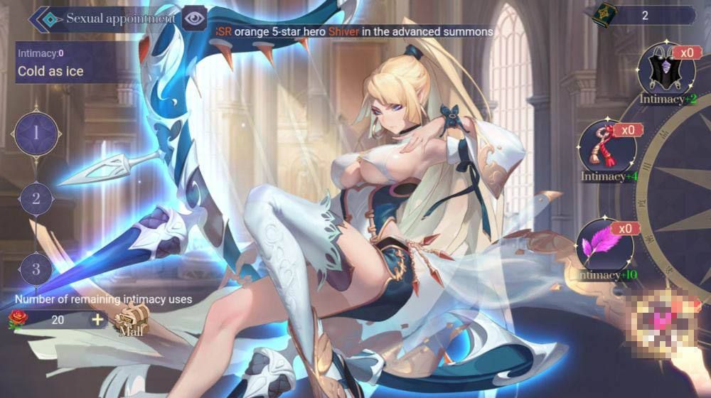 Mobile game 18+