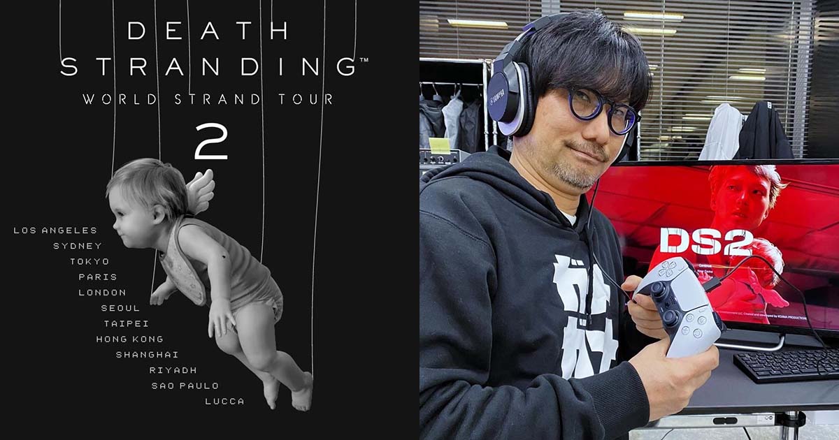 โคจิม่าเตรียมเดินสายโปรโมตเกม Death Stranding 2 ทั่วโลกในปีนี้