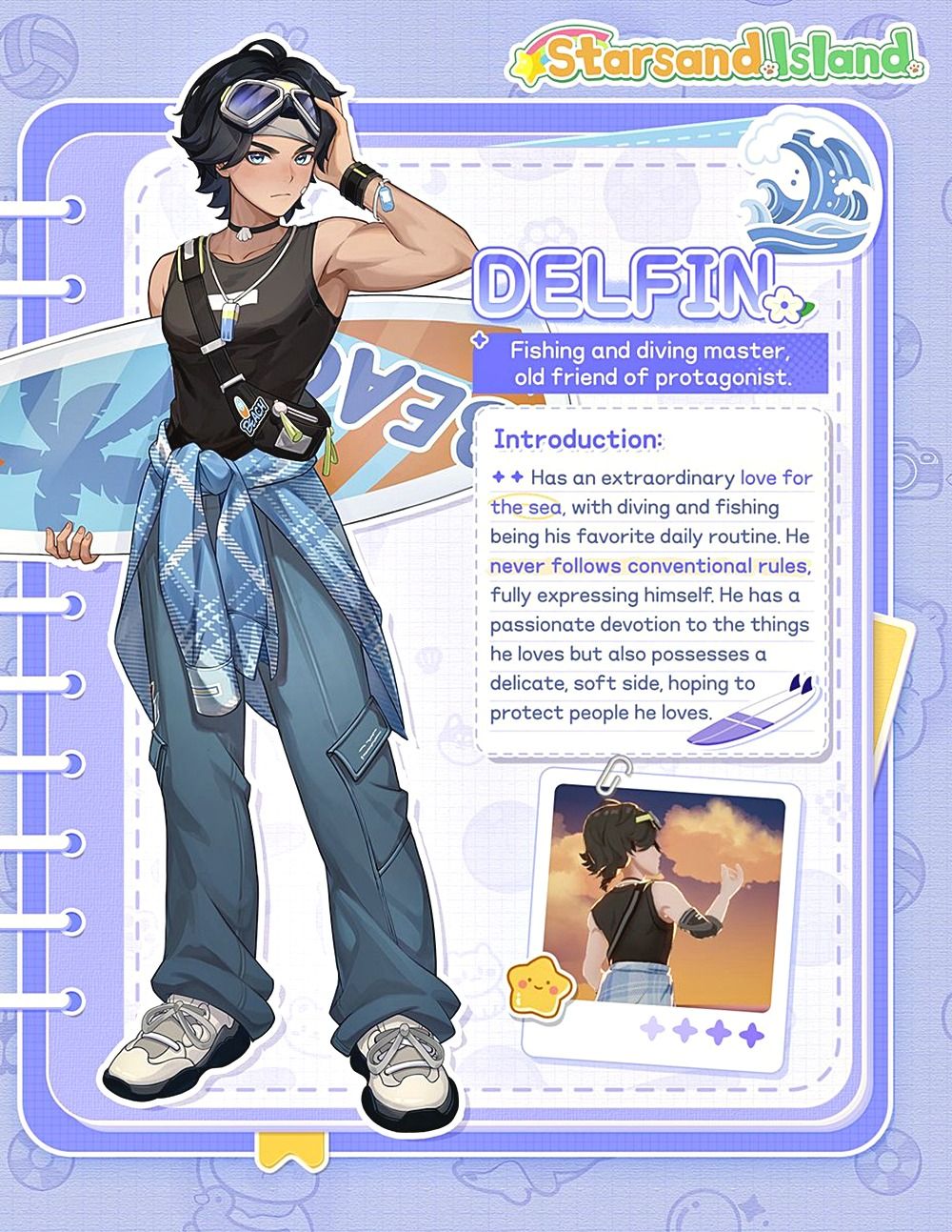 Starsand Island Character Male