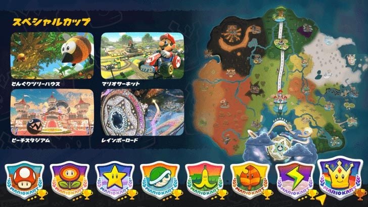 Mario Kart World Rainbow Road