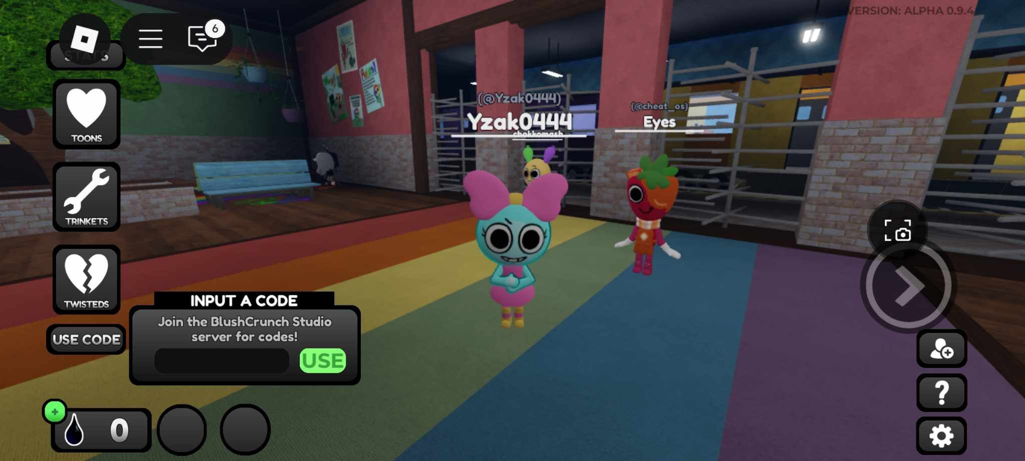 Dandys world Code