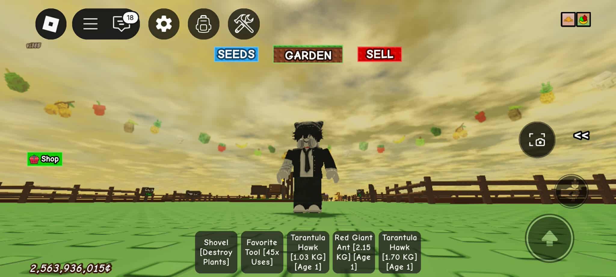 Grow a Garden summer havest