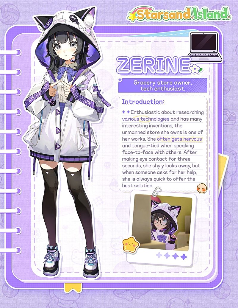 Starsand Island Zerine