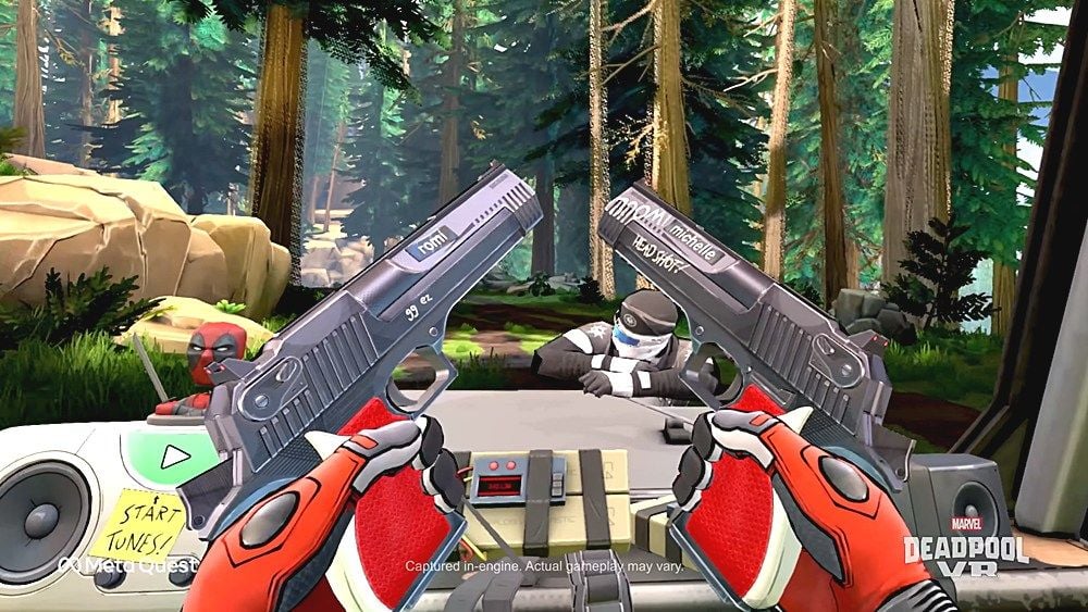 Deadpool VR Screenshot