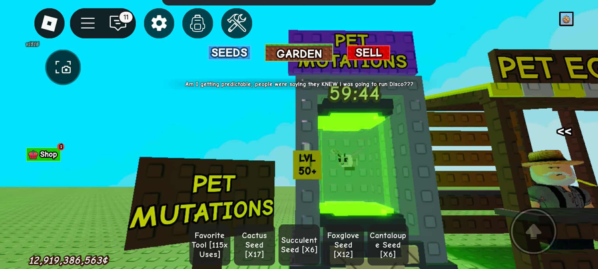 Pet Mutation machine