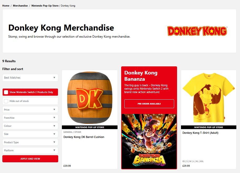 Donkey Kong DK Barrel Cushion