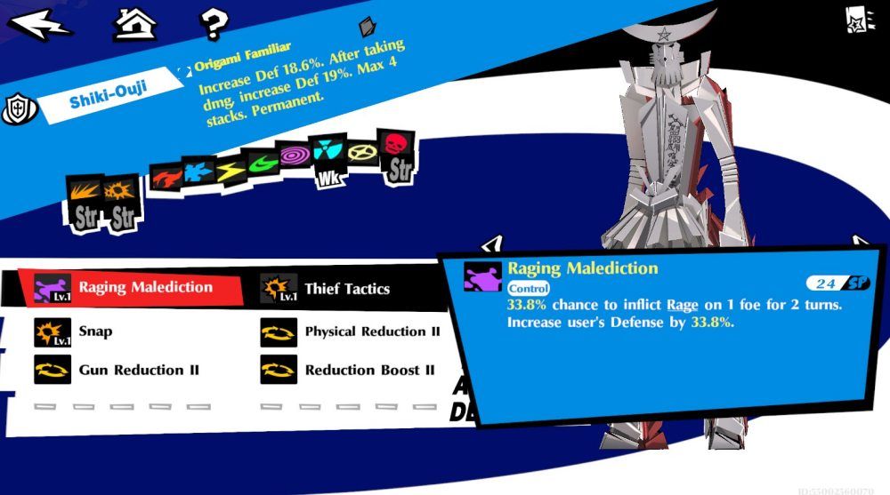 P5X Status Ailments