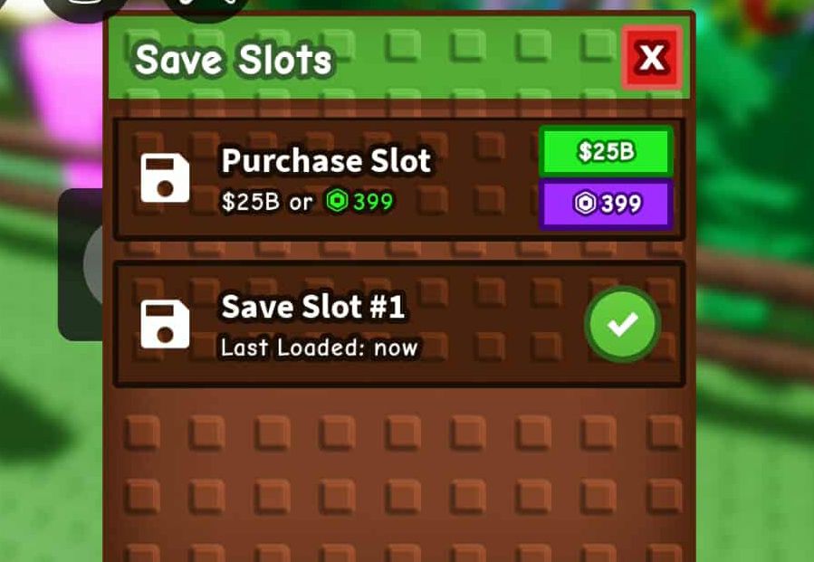 Save Slot