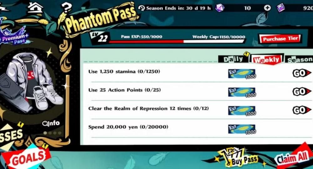 P5X Daily Routine