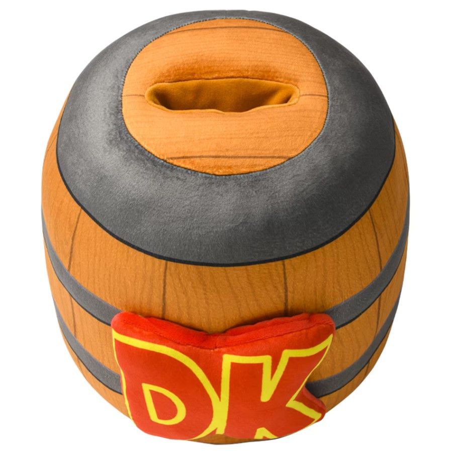 Donkey Kong DK Barrel Cushion