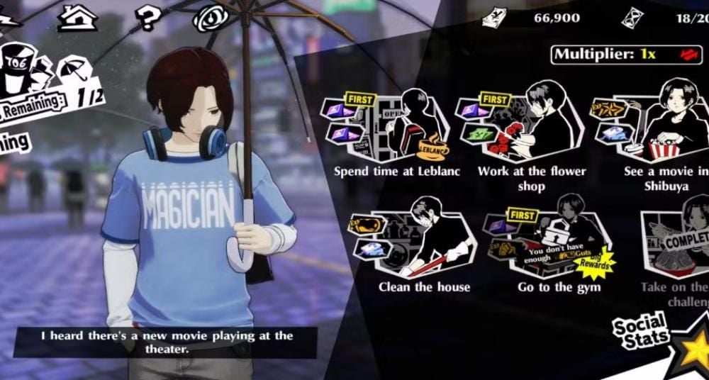 P5X Daily Routine