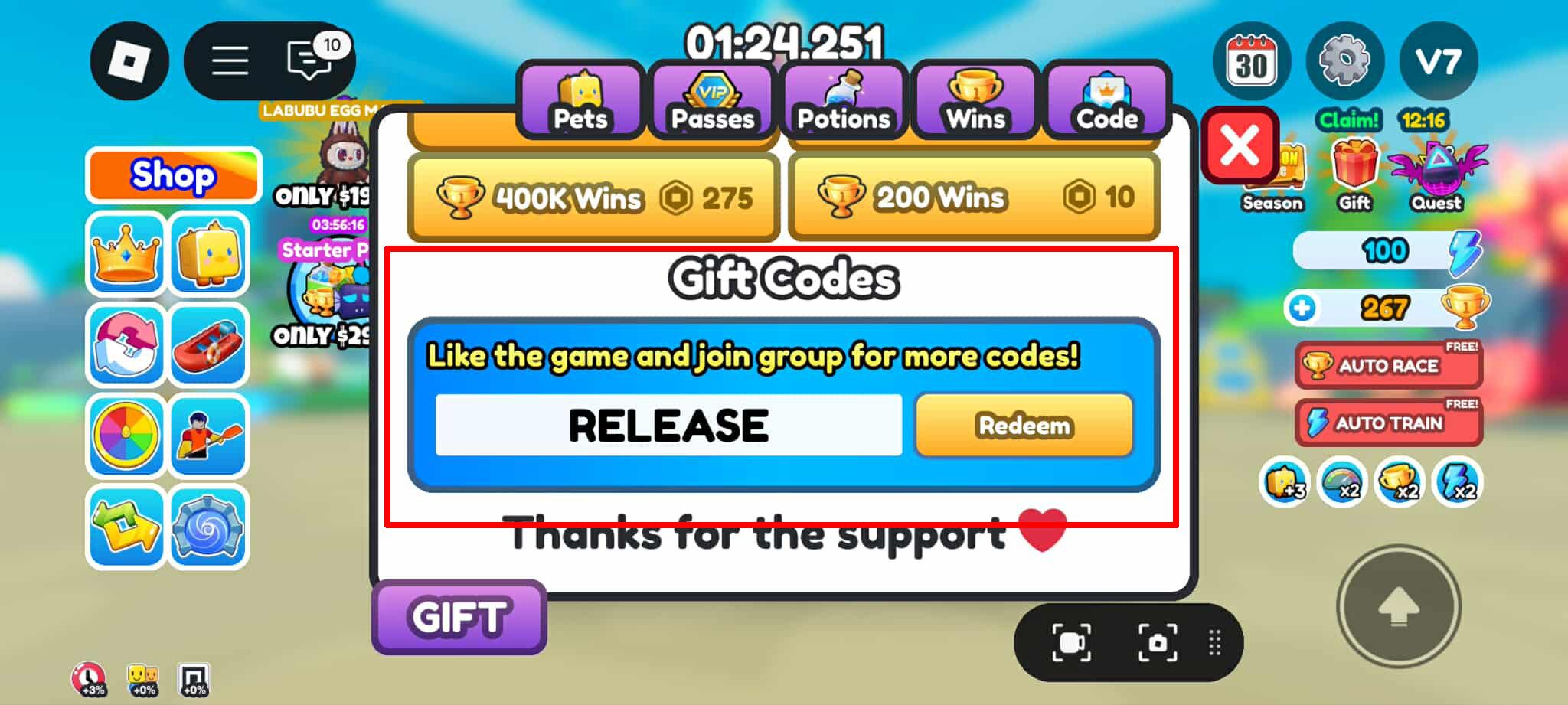 Redeem
