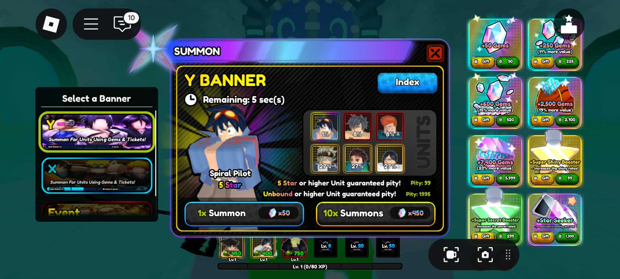 Summon Banner