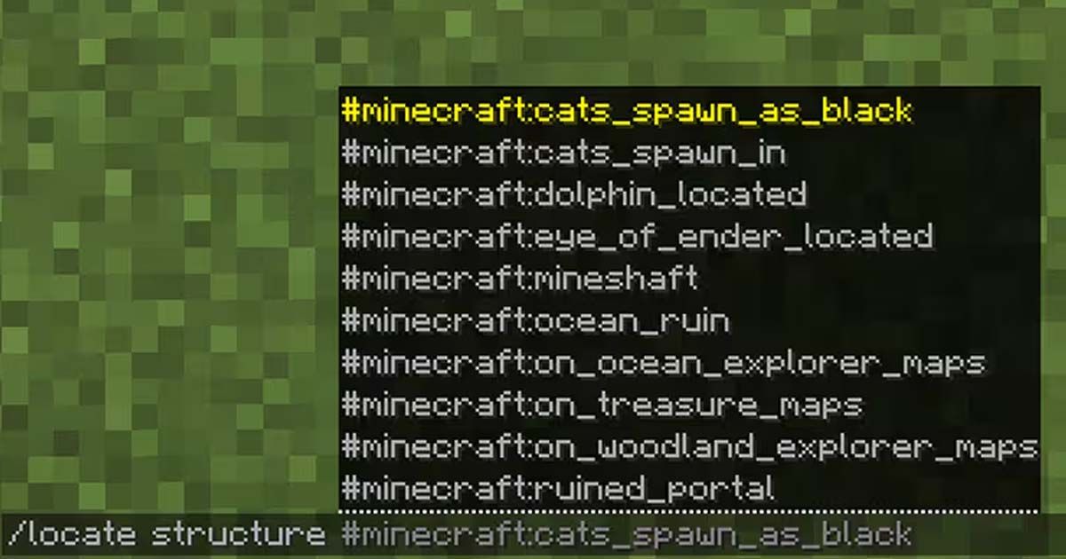 รวมคําสั่ง Minecraft