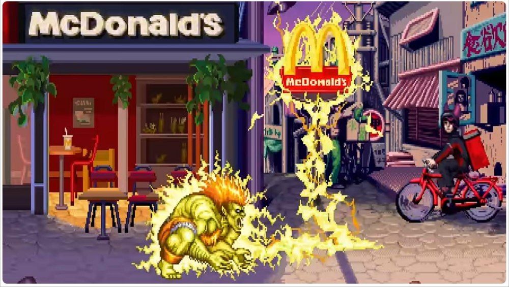 Street Fighter x McDonald's