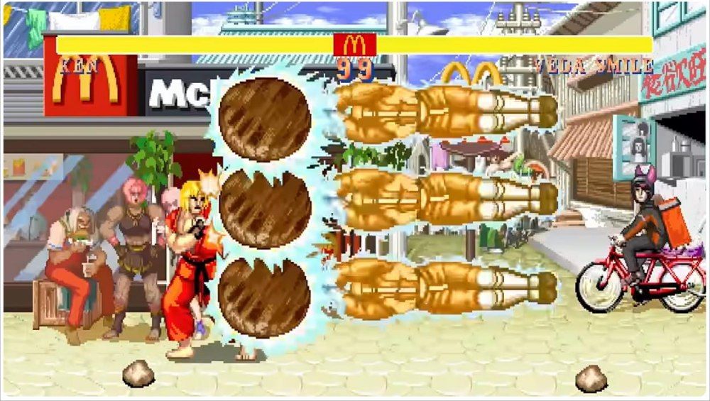 Street Fighter x McDonald's