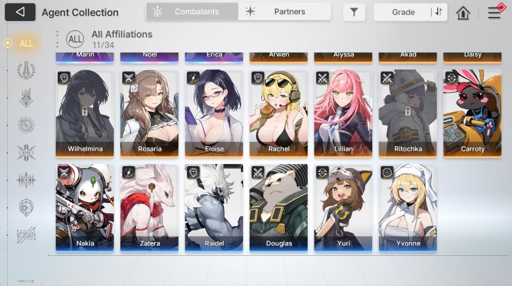Chaos Zero Nightmare Partners