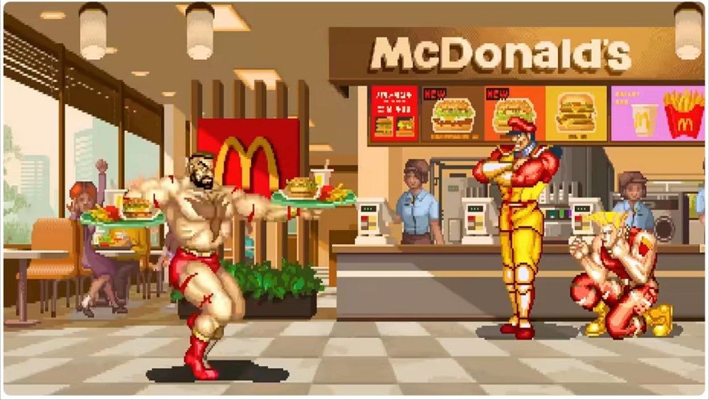 Street Fighter x McDonald's
