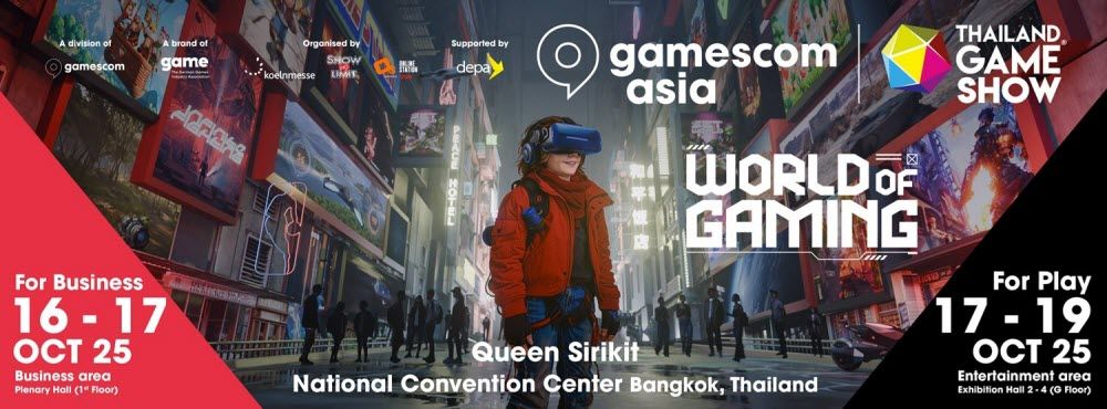 gamescom asia X Thailand Game Show 2025