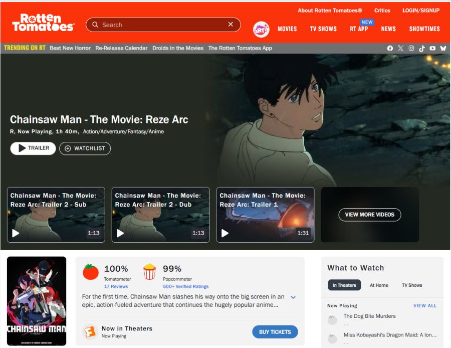 Chainsaw Man – The Movie: Reze Arc