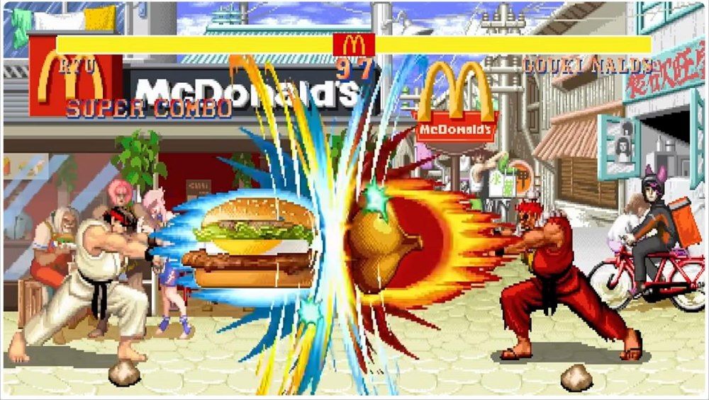 Street Fighter x McDonald's