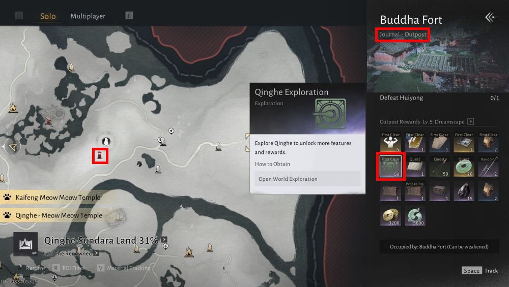 Where Winds Meet Exploration Points