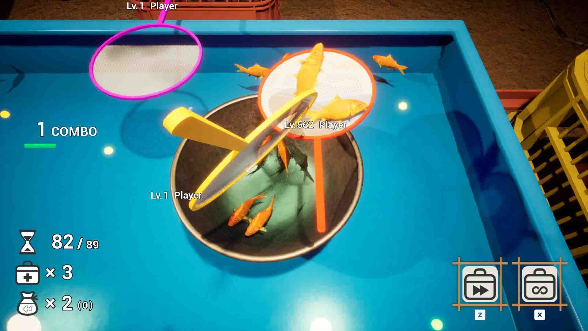 Battle of Goldfish Scooping