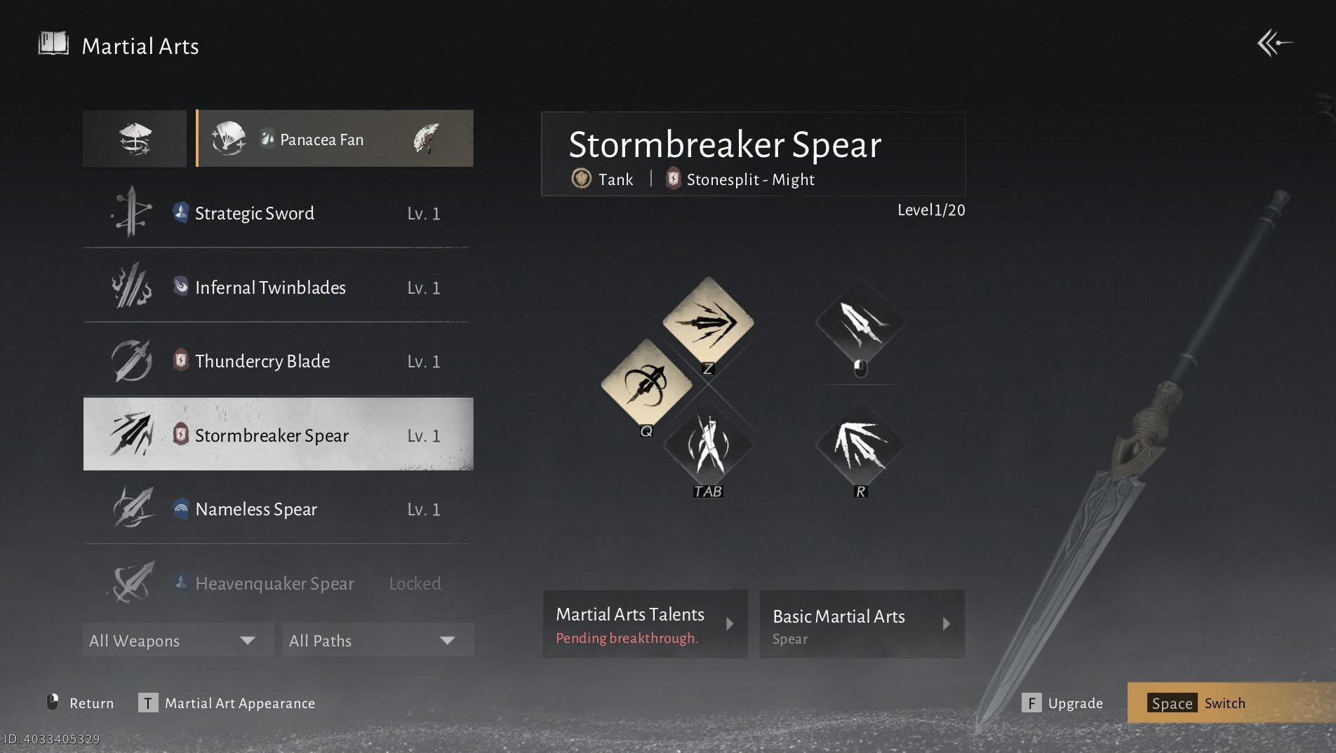 Where Winds Meet Stormbreaker Spear Build