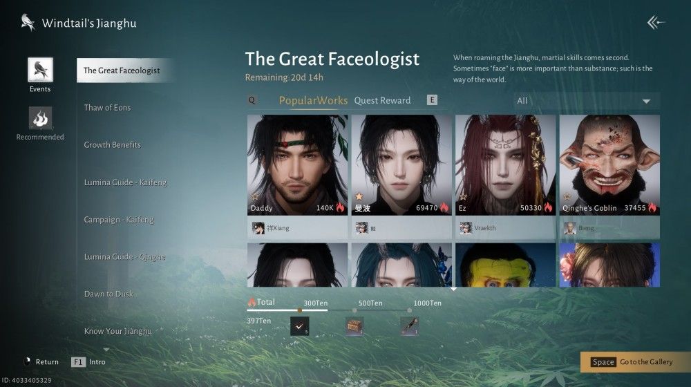 Where Winds Meet The Great Faceologist