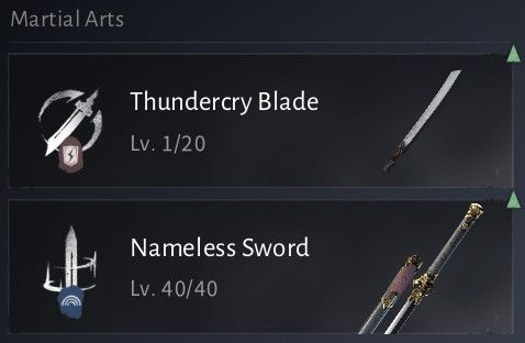 Where Winds Meet Nameless Sword Build