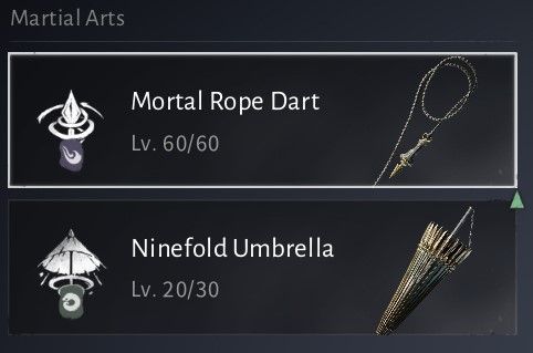 Where Winds Meet Mortal Rope Dart Build