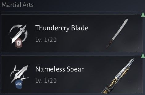Where Winds Meet Nameless Spear Build