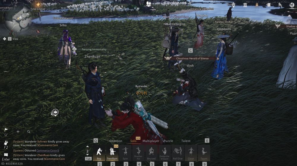 Where Winds Meet Giveaway Emote