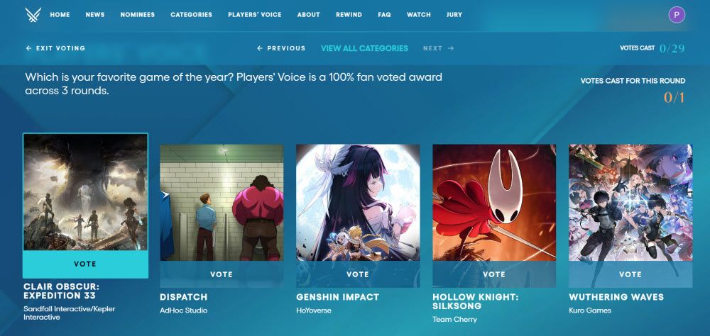 The Game Awards 2025