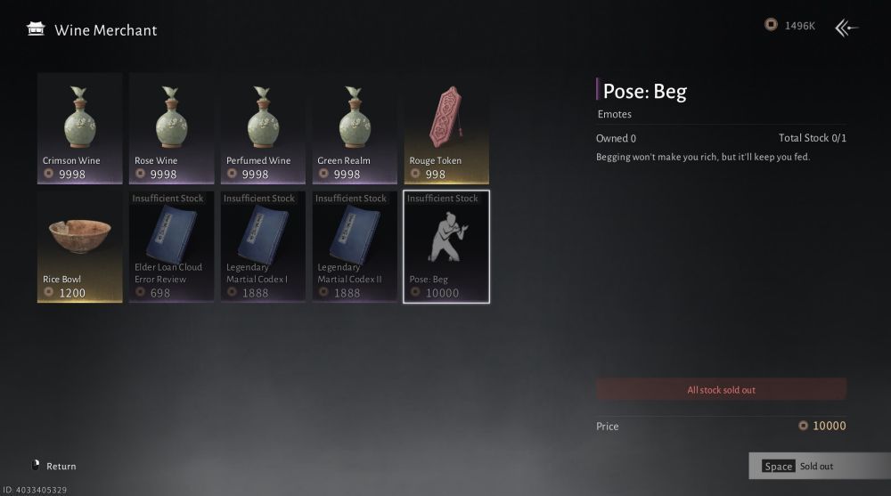 Where Winds Meet Giveaway Emote